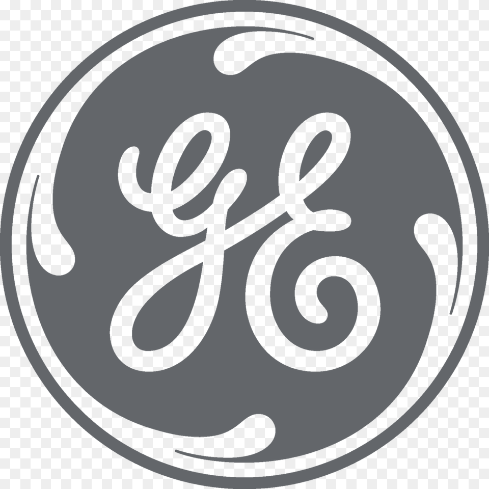 Ge Monogram Gray General Electric Logo, Text, Ammunition, Grenade, Weapon Png Image