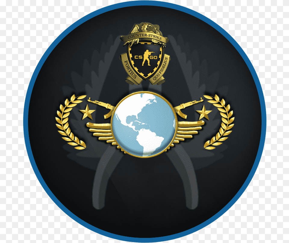 Ge With Loyalty Badge Csgo Prime, Emblem, Logo, Symbol, Disk Png Image
