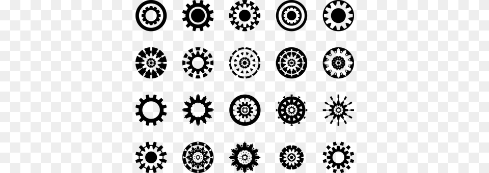 Gear Gray Free Transparent Png
