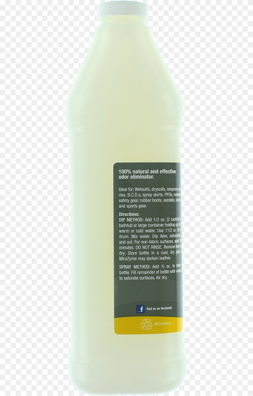 Gear Aid Revivex Odor Eliminator 1gal Jugdata Zoom Glass Bottle, Aftershave, Shaker Free Transparent Png