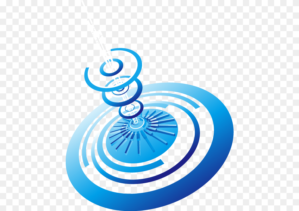 Gear Blue Clip Art Clip Art, Spiral, Water, Nature, Outdoors Free Png Download