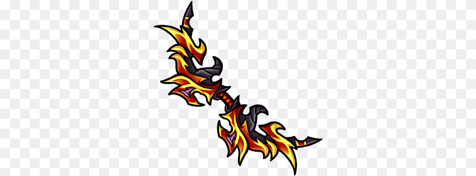 Gear Burst Bow Render Unison League Firedrake Bow, Fire, Flame, Person Free Png Download