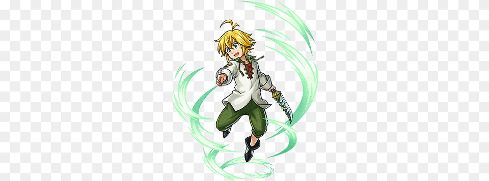 Gear Captain Meliodas Render Seven Deadly Sin Meliodas Lostvayne, Book, Comics, Publication, Person Free Png