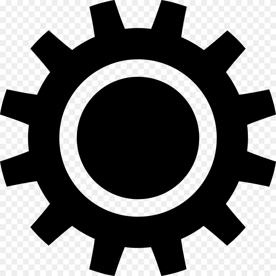Gear Clipart, Machine, Cross, Symbol Png Image