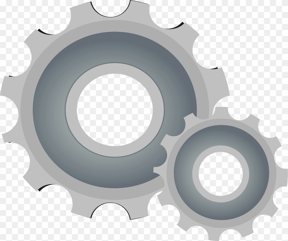 Gear Clipart, Machine, Bulldozer Free Png