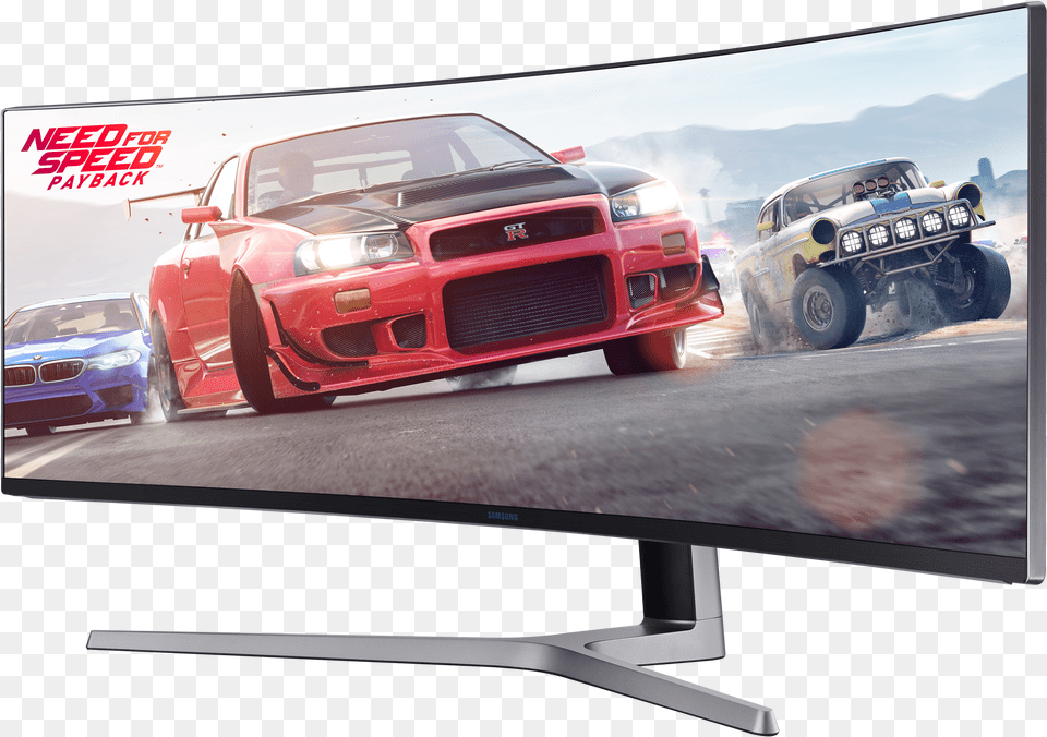 Gear Club Unlimited Vs Need For Speed Payback, Monitor, Computer Hardware, Tv, Electronics Free Png Download