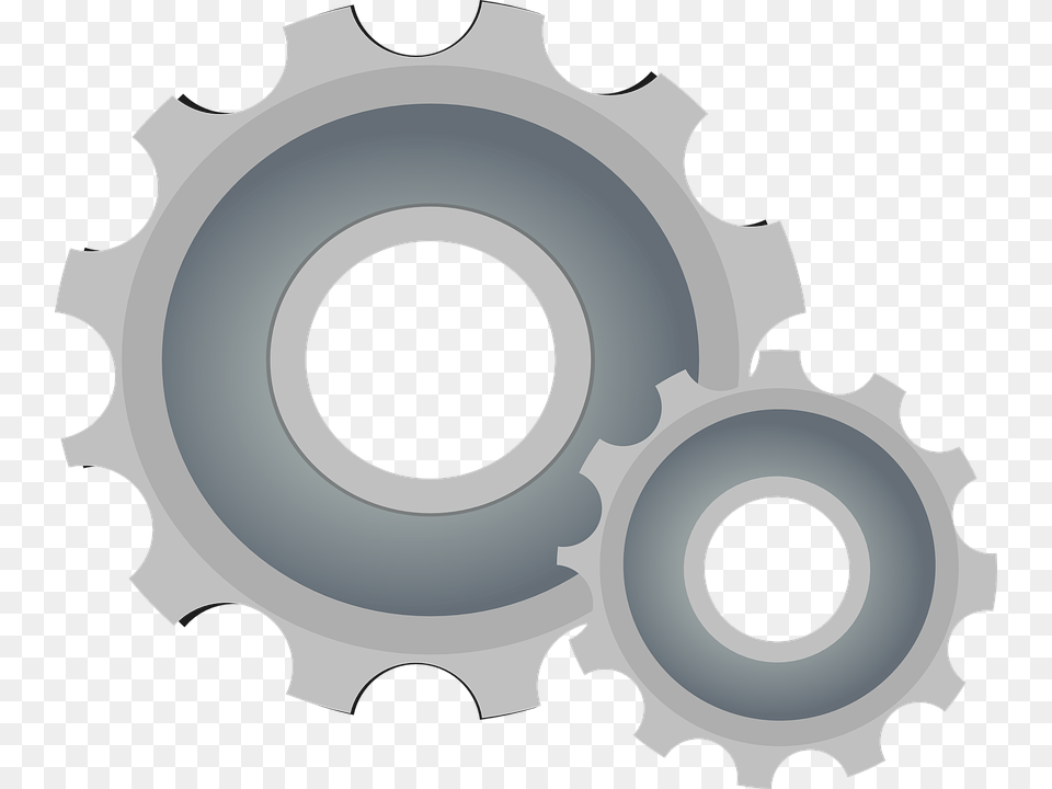 Gear Cogwheels Gearwheel Cog Options Settings Gear Cartoon, Machine, Device, Grass, Lawn Free Png