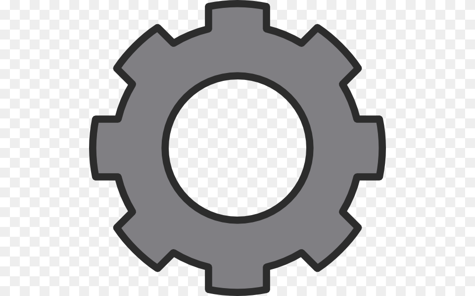 Gear Grey Cog Clip Arts For Web, Machine, Ammunition, Grenade, Weapon Free Png Download