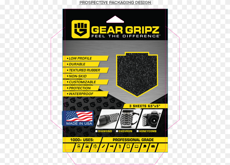Gear Gripz Packaging Guitar String, Advertisement, Poster, Camera, Electronics Png