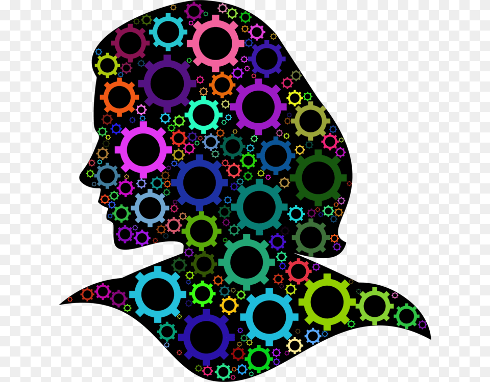 Gear Head Computer Icons Thought Neck, Accessories, Fractal, Ornament, Pattern Free Png