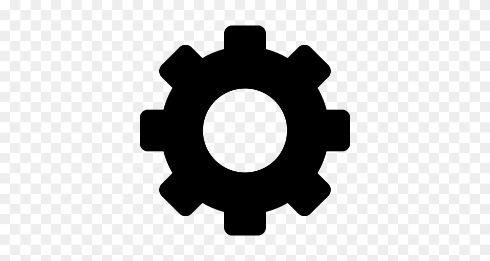 Gear Icon, Gray Free Png