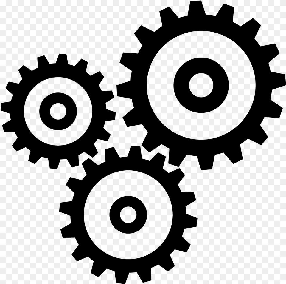 Gear Icon, Gray Png