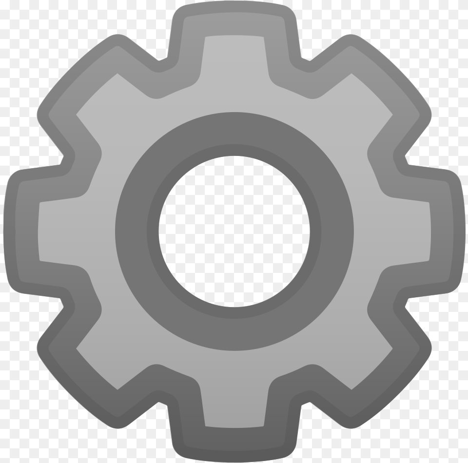 Gear Icon Gear Icon, Machine, Ammunition, Grenade, Weapon Png