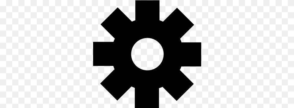 Gear Icon Vector, Gray Free Png