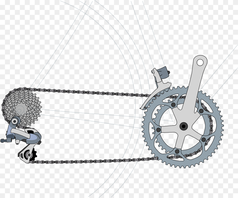 Gear Of Cycle, Machine, Spoke, Wheel, Coil Free Png