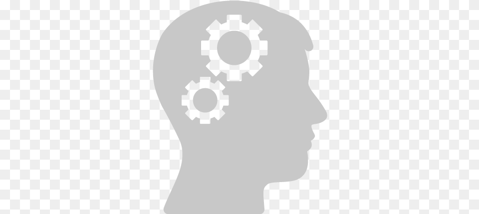 Gear On Brain Icon, Machine Free Png