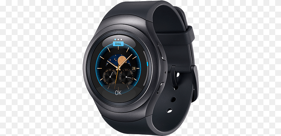 Gear S2 With Classic Watch Face Samsung Sport Watch Gear, Arm, Body Part, Person, Wristwatch Png