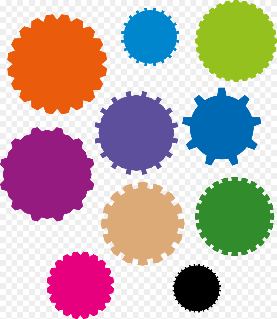 Gear Set Clipart, Pattern Png Image