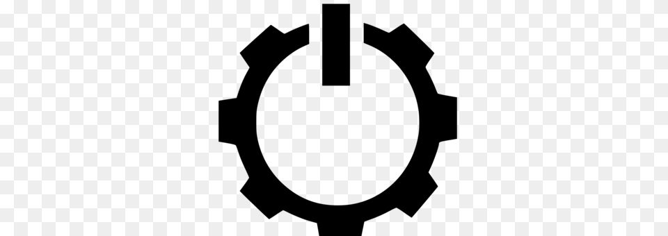 Gear Shape Technology, Gray Png Image