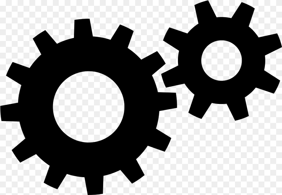 Gear Symbols Coded Ui, Gray Free Png Download