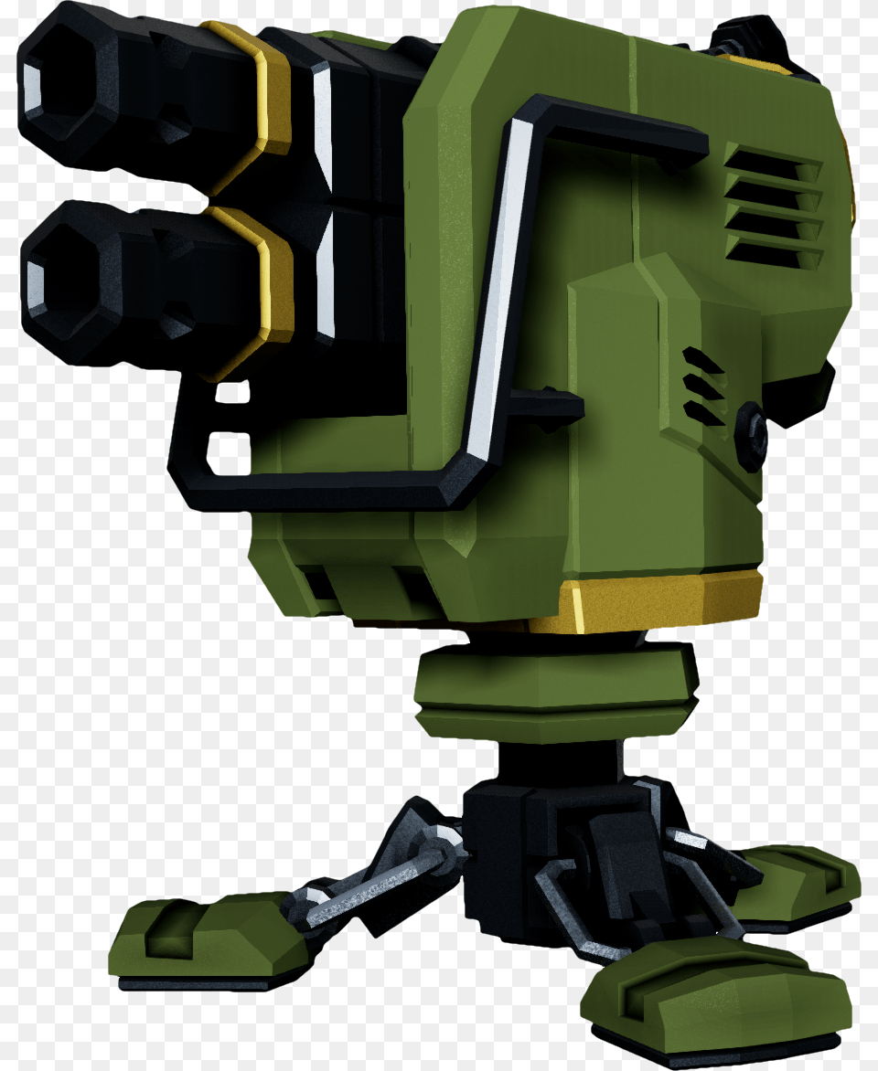 Geargraphic Sentrygun Sentry Gun, Robot, Bulldozer, Machine Free Png