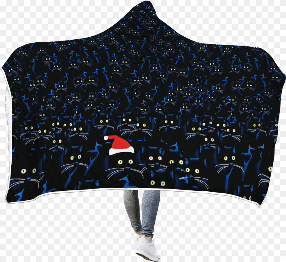 Gearhuman 3d Christmas Cat Custom Hooded Blanket Outlander Shirt Skye Boat Song, Vest, Clothing, Home Decor, Coat Free Png Download