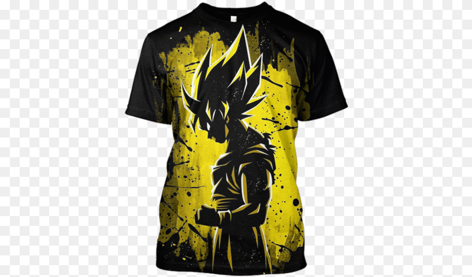 Gearhuman 3d Son Goku Dragon Ball Tshirt Remeras De Goku Ultra Instinto, Clothing, T-shirt, Shirt Png