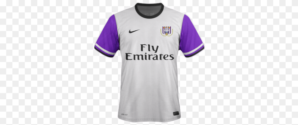 Gearoid Fantasy Kit Request Thread Anderlecht Real Madrid Fly Emirates Jersey Aluminum Keychain, Clothing, Shirt, T-shirt Free Transparent Png