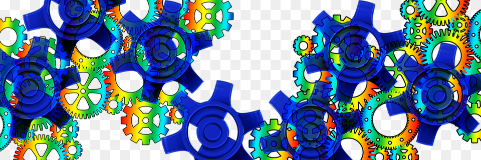 Gears Accessories, Fractal, Ornament, Pattern Png