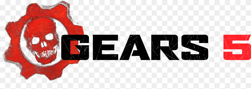 Gears 5 Rgb Horizontal Logo V2 Official Gears Of War Crimson Omen Unisex T Shirt Console Free Png Download