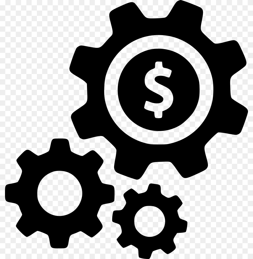 Gears Business Cogs Payment Options Person Settings Icon, Machine, Gear, Ammunition, Grenade Png Image