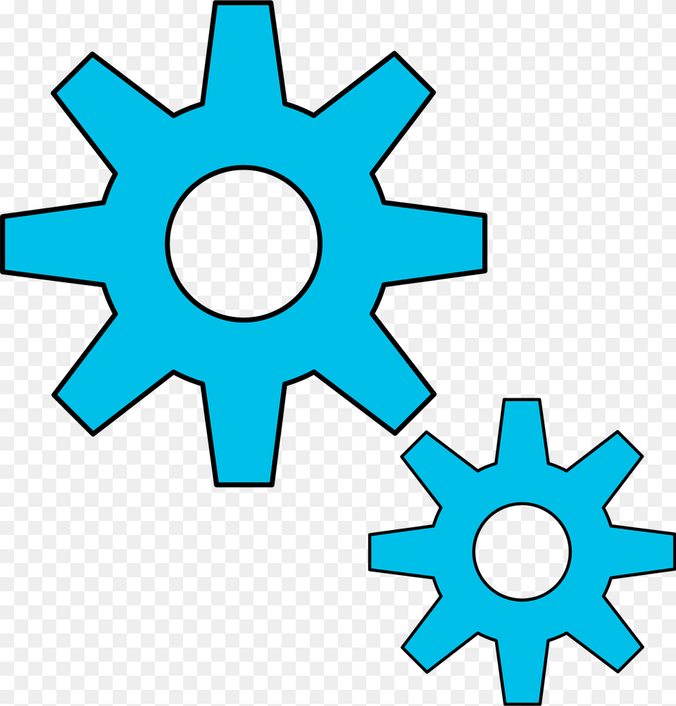 Gears Clipart, Machine, Gear Free Transparent Png
