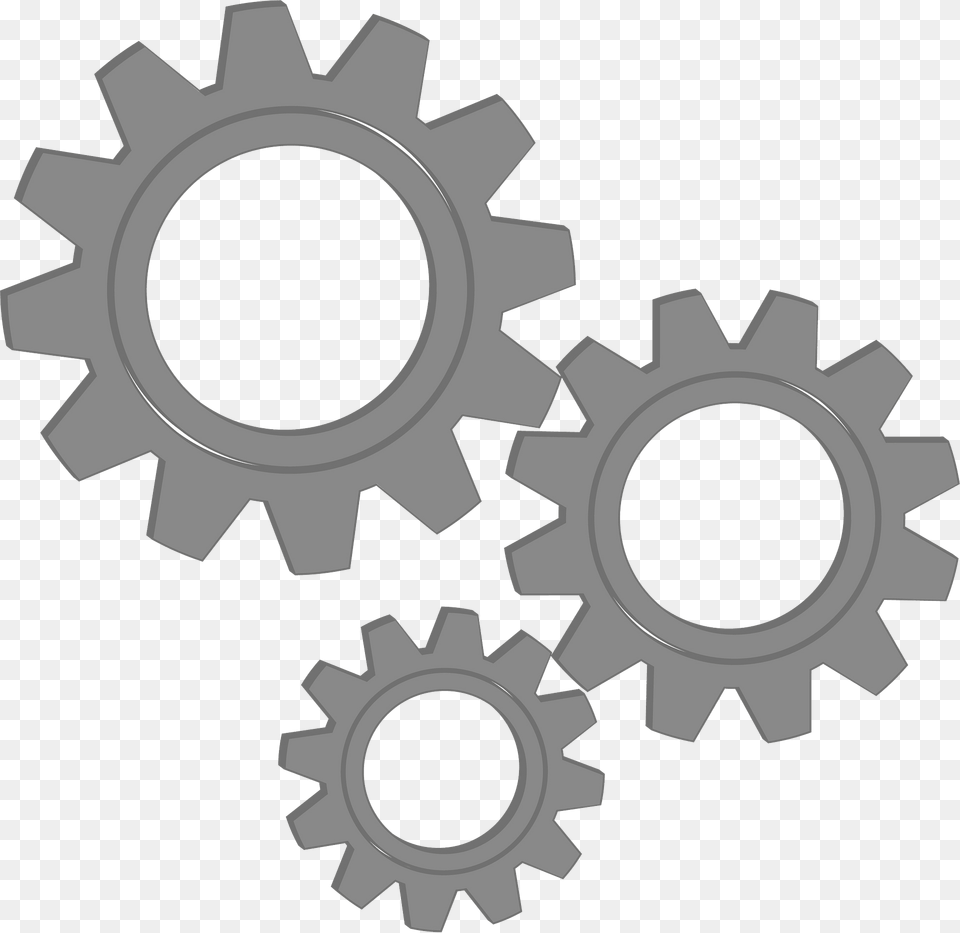 Gears Clipart, Machine, Gear, Bulldozer Free Png Download