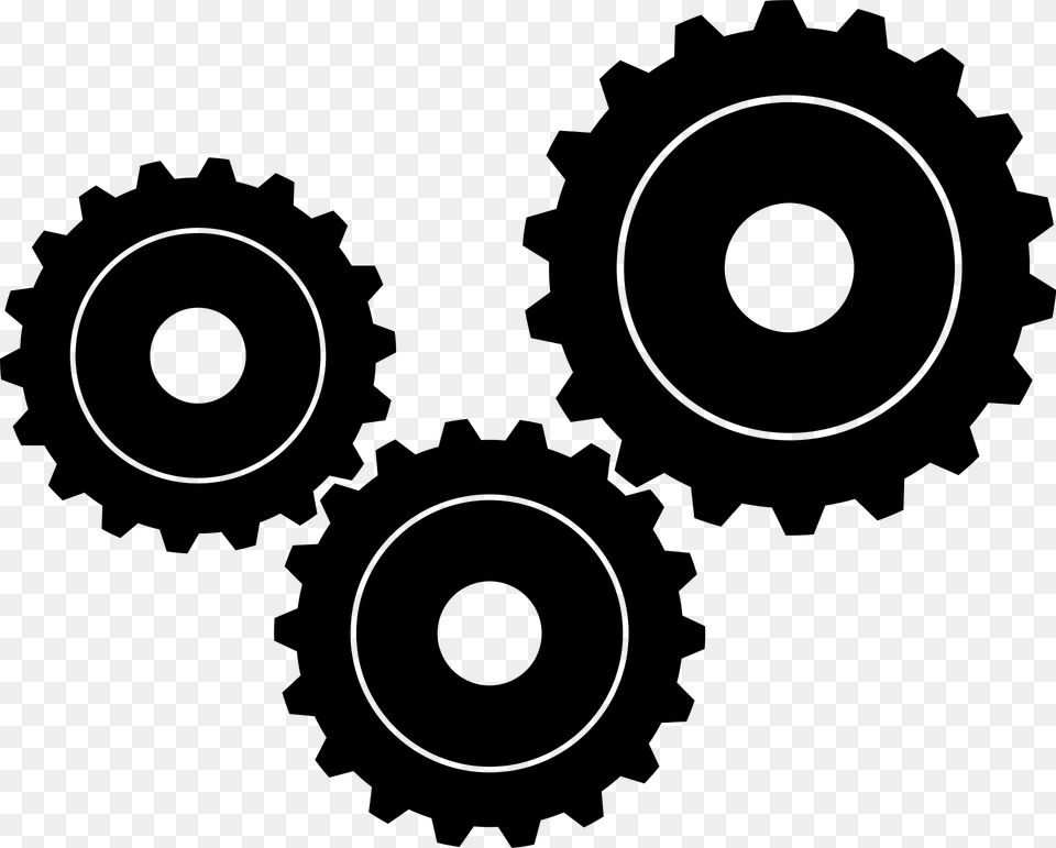 Gears Clipart, Machine, Gear, Wheel, Ammunition Png Image