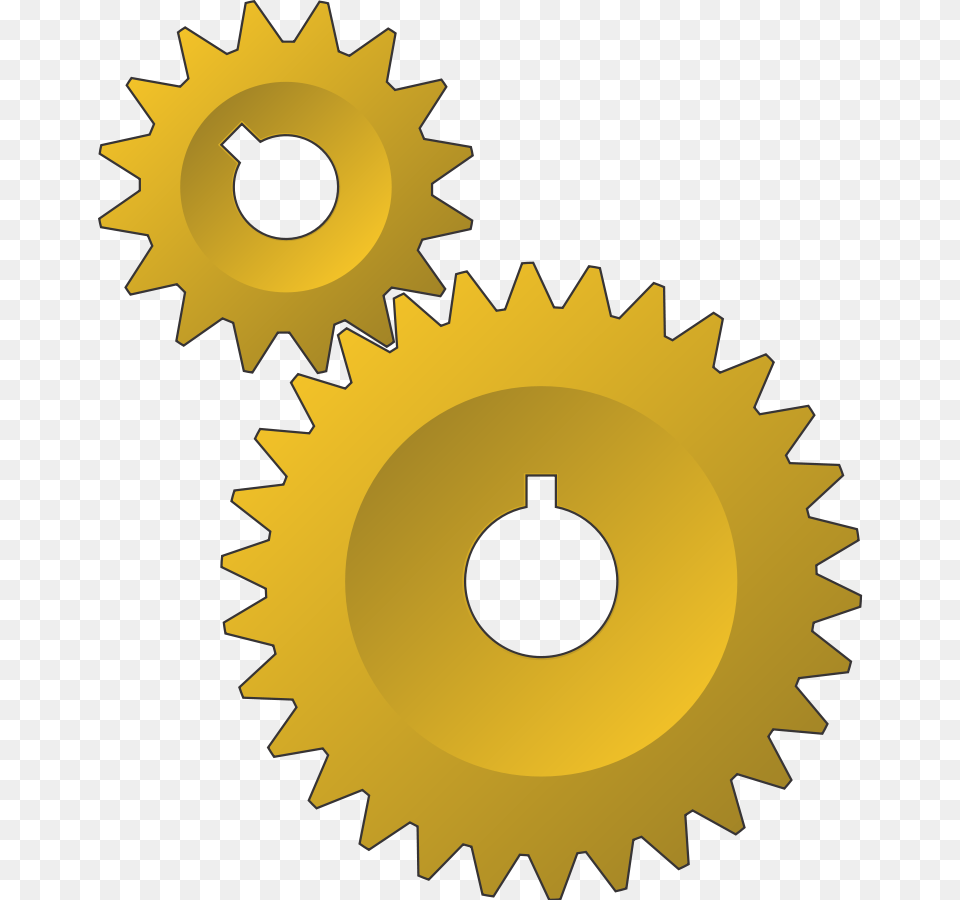Gears Clipart Clipground, Machine, Gear Free Png Download