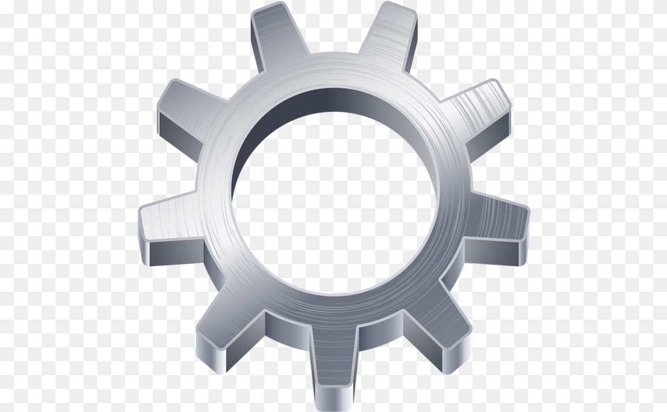 Gears Clipart Gear Silver, Machine Png