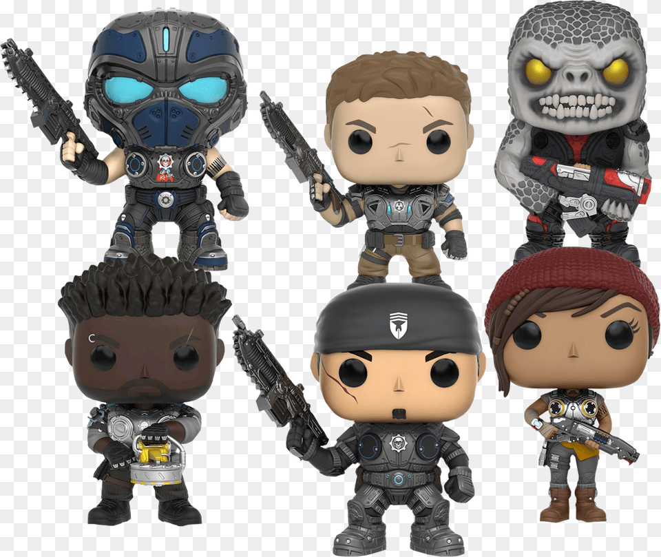 Gears Funko Gears Of War, Baby, Person, Doll, Toy Free Png