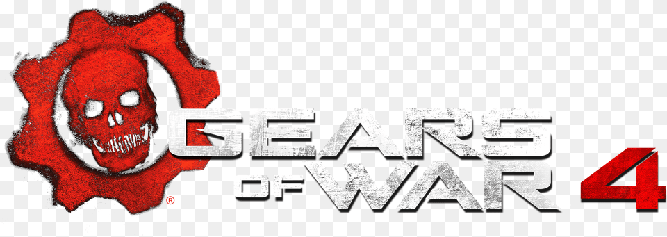 Gears Of War 4 Logo Vector Stock Gear Of War 4 Logo, Face, Head, Person, Baby Free Png Download