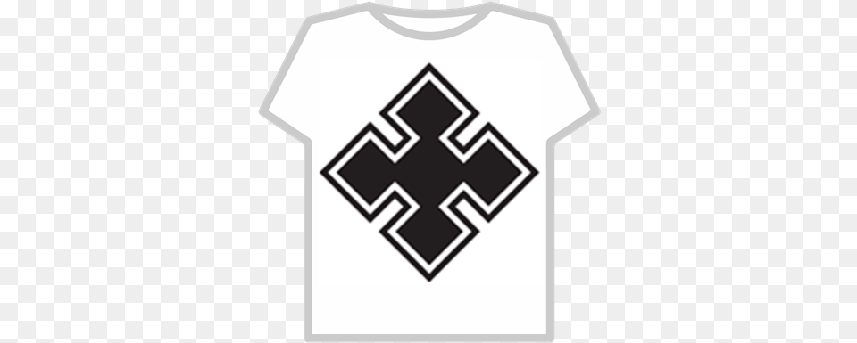 Gears Of War Locust Logo Roblox Glitch T Shirt, Clothing, T-shirt, Symbol, Stencil Png Image
