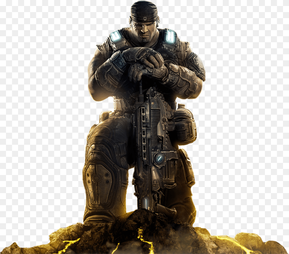 Gears Of War Marcus Gears Of War 3 Cover, Adult, Male, Man, Person Free Png