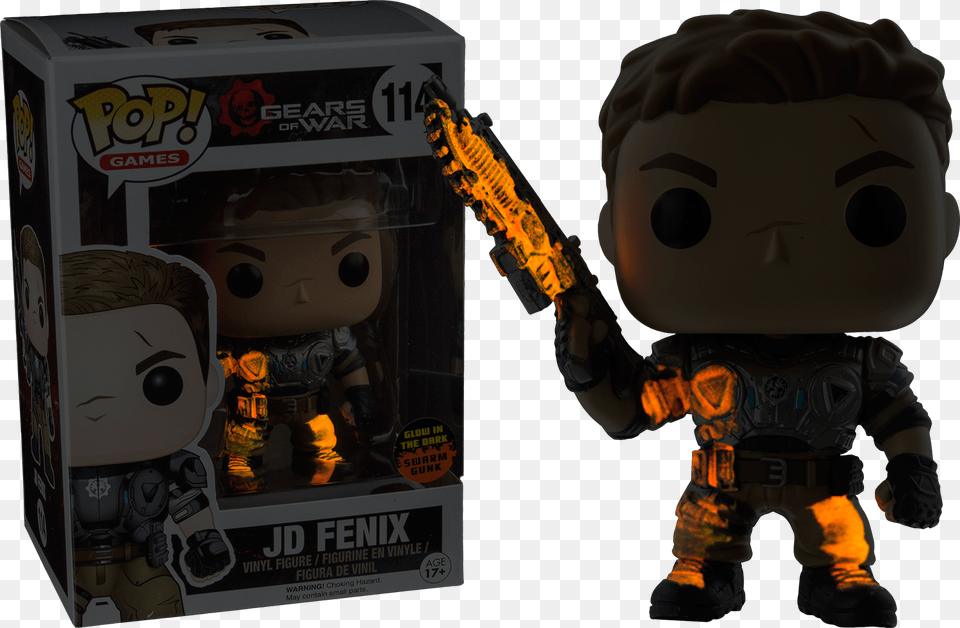 Gears Swarm Sniper Funko Pop, Baby, Person, Face, Head Png Image
