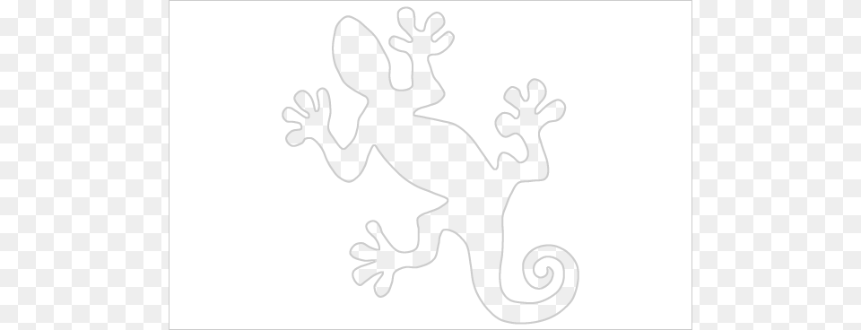 Gecko Sticker, Animal, Lizard, Reptile, Silhouette Free Png