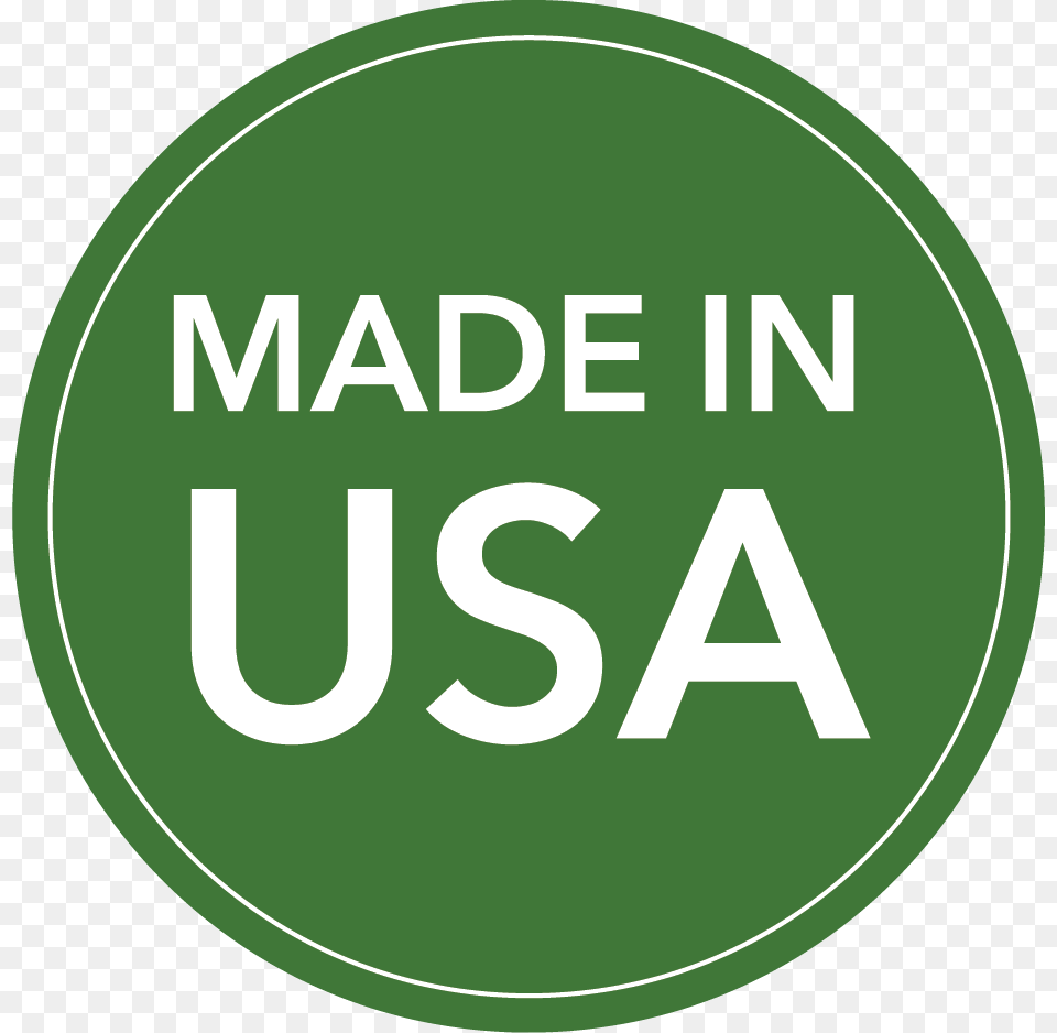 Geckodrive Made In Usa Circular Stamp Circle, Green, Logo, Disk, Symbol Png Image