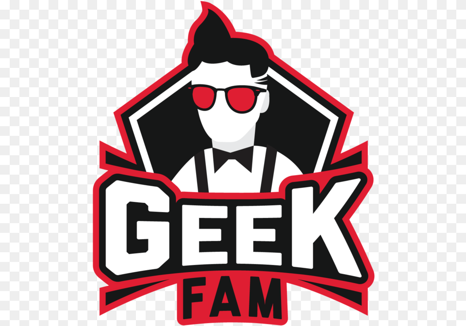Geek Fam Geek Fam Logo, Accessories, Sunglasses, Face, Head Free Png