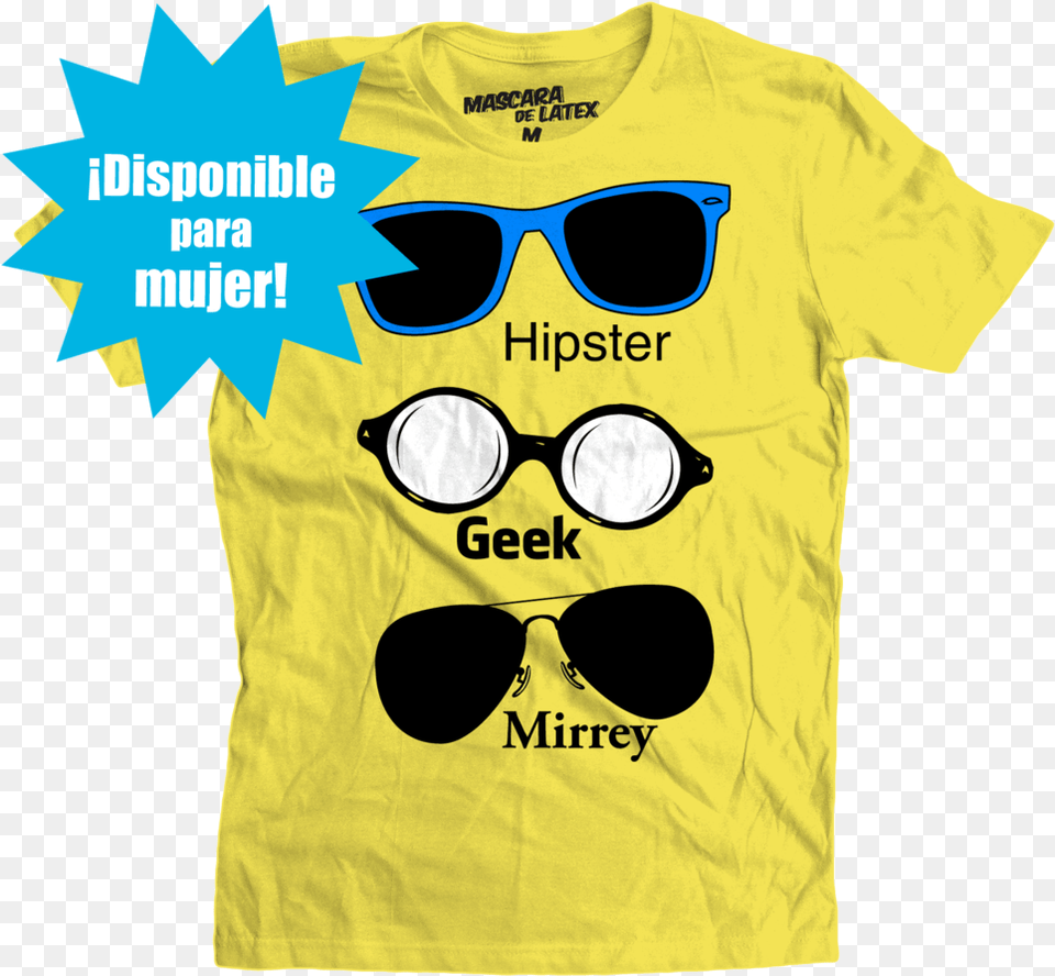 Geek Glasses And Hipster Image Graphic Design, Accessories, Clothing, Sunglasses, T-shirt Png