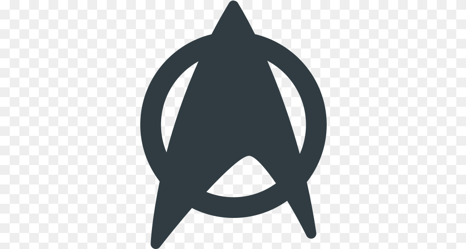 Geek Logo Movie Star Trek Icon Vector Star Trek Icon, Symbol, Star Symbol, Animal, Fish Free Png Download