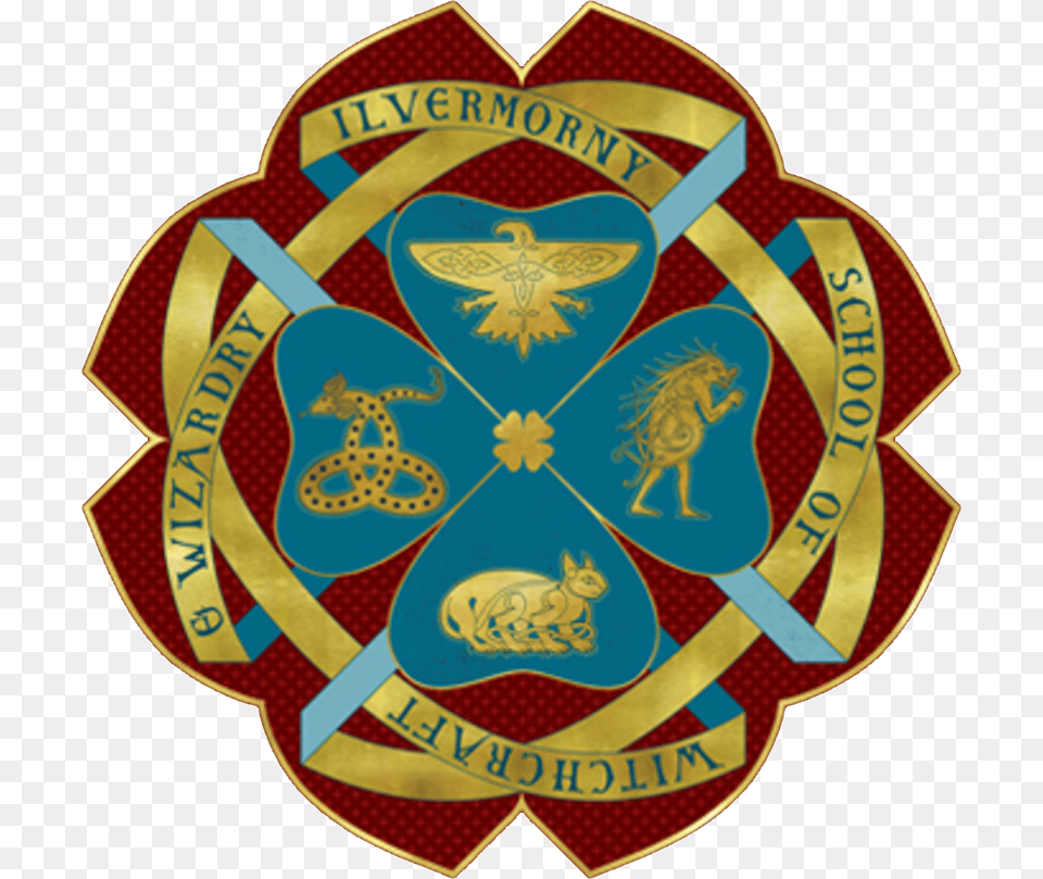 Geeks Looking For A Fun Magical Challenge Join Ilvermorny, Badge, Logo, Symbol, Emblem Png Image
