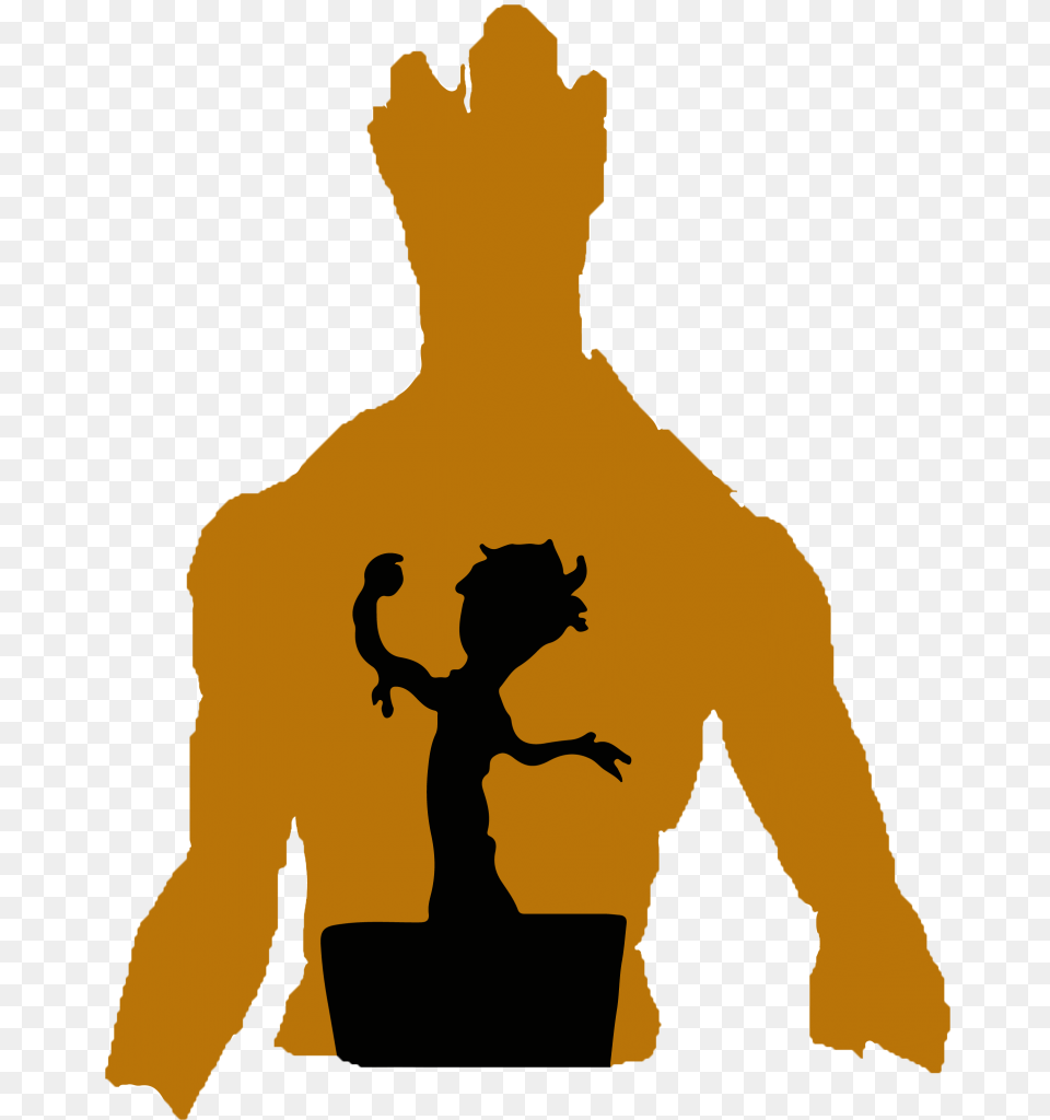 Geeky Pumpkin Carving Templates Pumpkin Carving Guardians Of The Galaxy, Silhouette, Adult, Male, Man Free Png