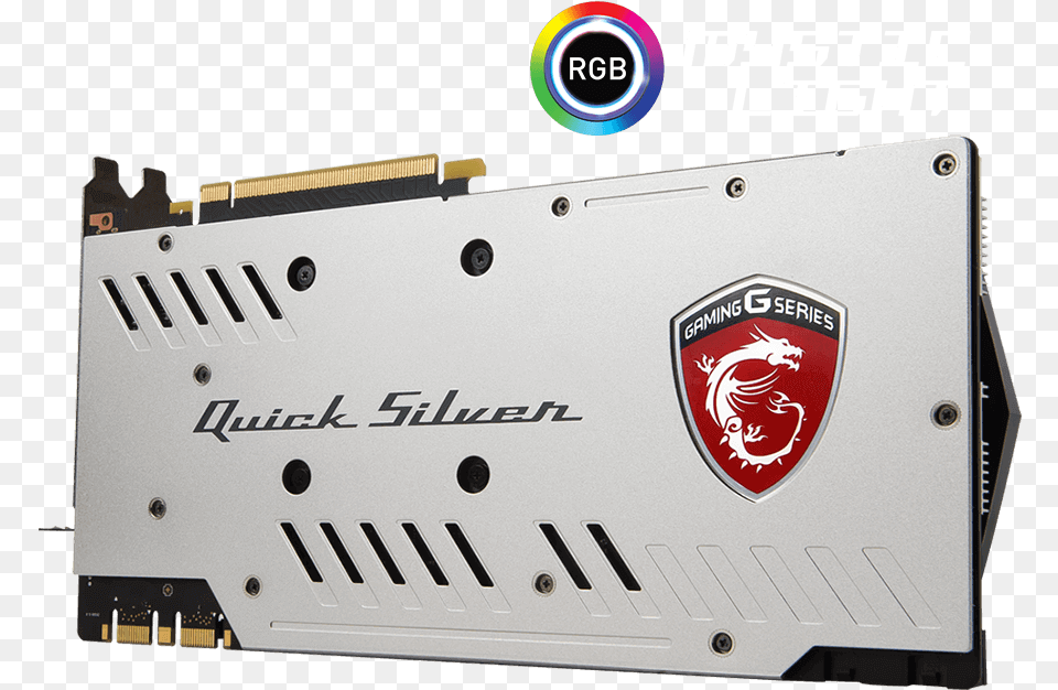 Geforce Gtx 1070 Quicksilver Oc 8gb Download Msi Quick Silver, Computer Hardware, Electronics, Hardware Free Transparent Png