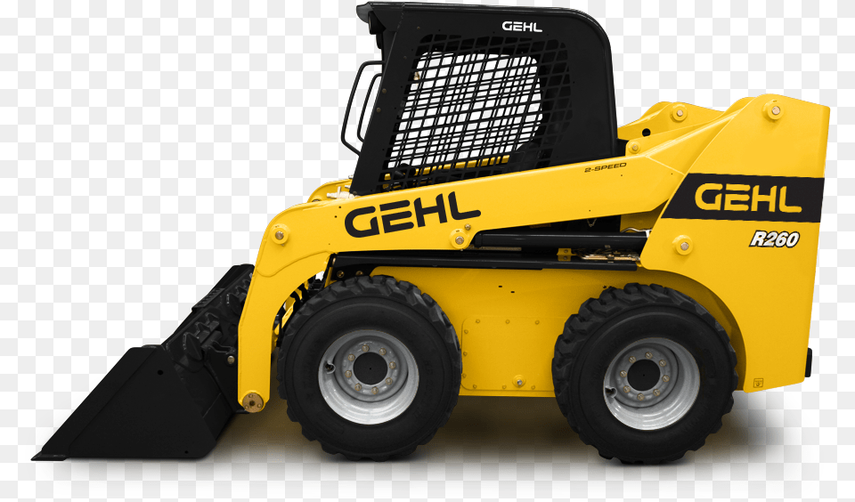 Gehl R260 Skid Loader 2019 Gehl Skid Steer, Machine, Bulldozer, Wheel Png Image